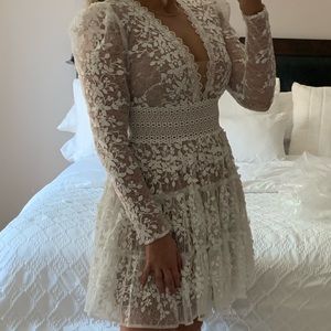 Bronx and Bronco white dress